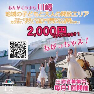 2000円でライブができる!? 毎月1回開催 みんステ出演者募集